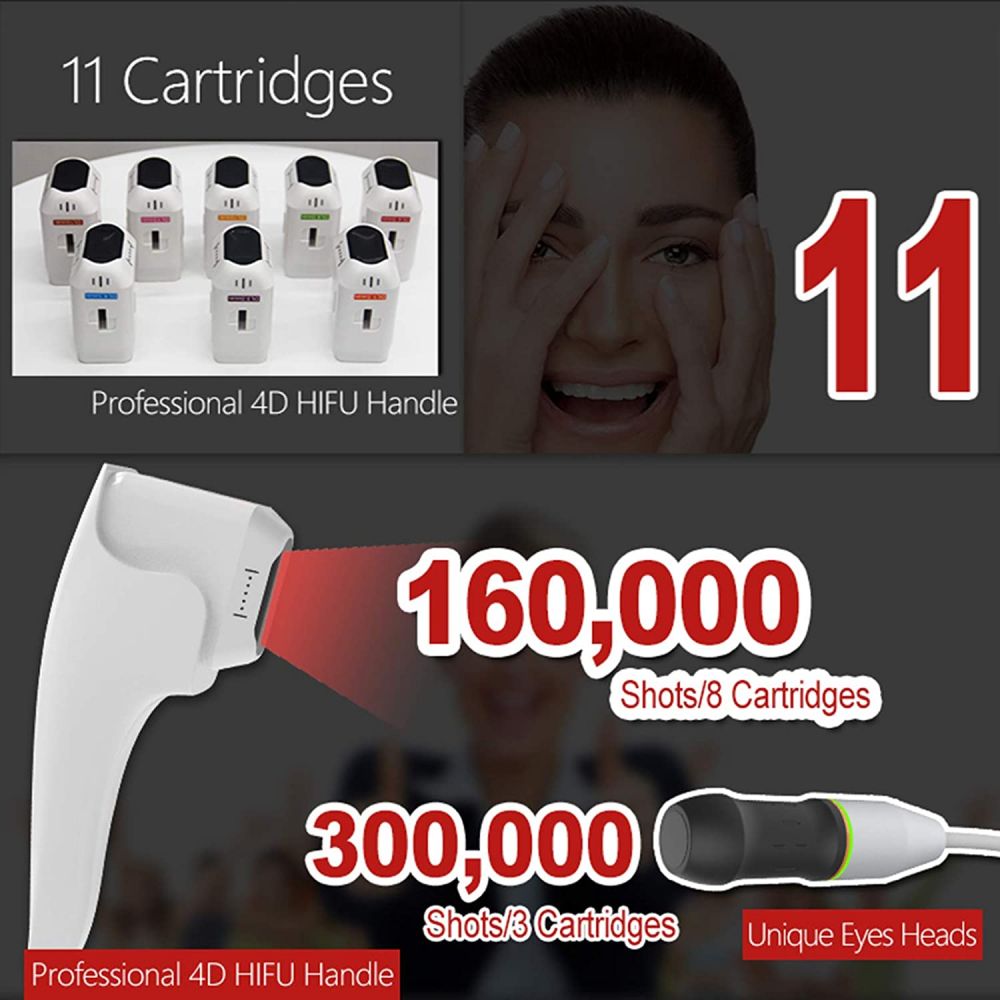 HIFU Face Lifting Wrinkle Removal Body Slimming Machine 